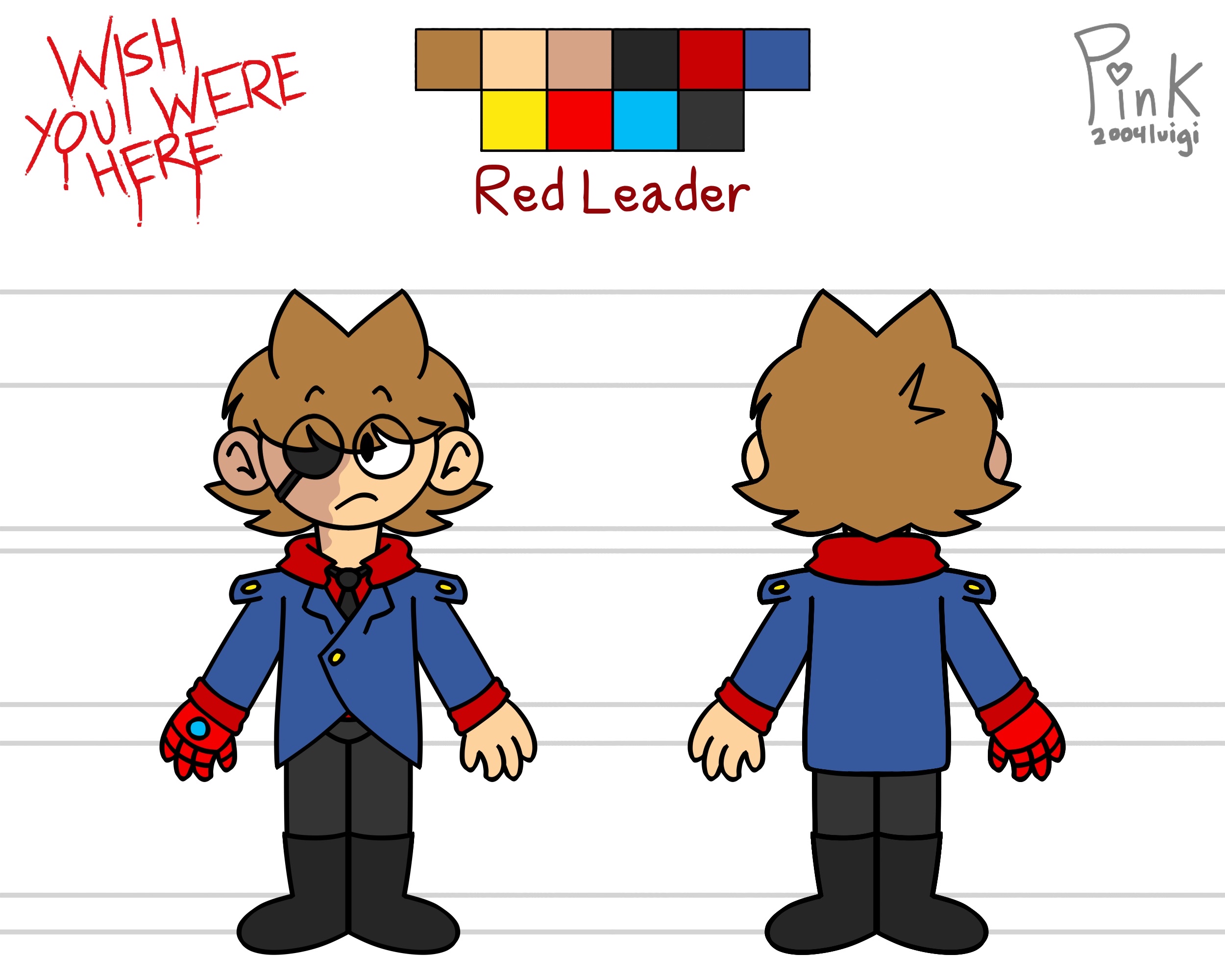 WYWH Red Leader Reference (Pink Vers.)
